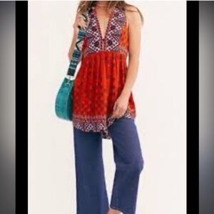 Free People Charlotte Tunic Top Mini Dress